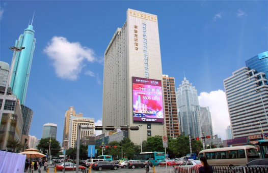 萬象城鼎豐大廈led屏廣告