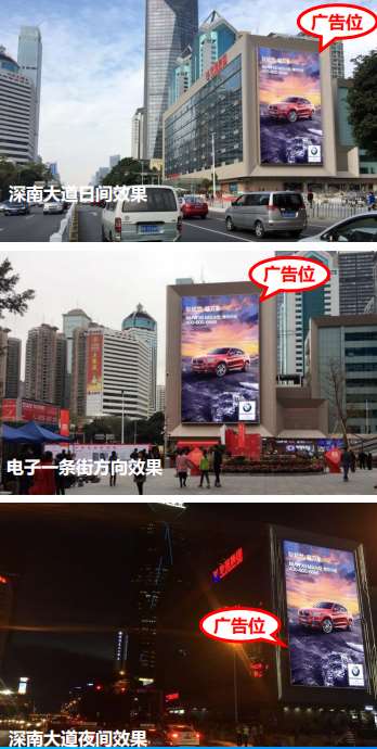 深圳市深南大道華強集團S1廣告媒體