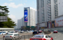 深圳市羅湖區船務街漁景大廈led屏廣告